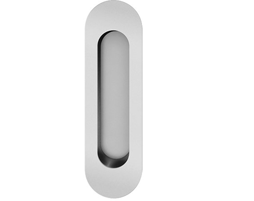 SCHUIFDEURKOM OVAAL 155X45X19MM ALUMINIUM F1