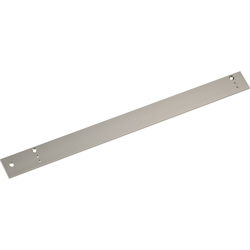 MONTAGEPLAAT DORMA G-EMF TBV GLIJARM 518X40X5MM ZILVER