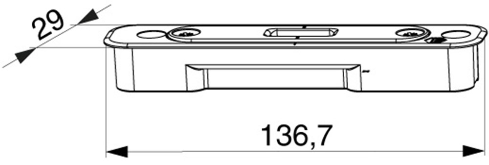 HEFSCHUIF SLUITKOM VERSTELBAAR 228403 / HS150-400