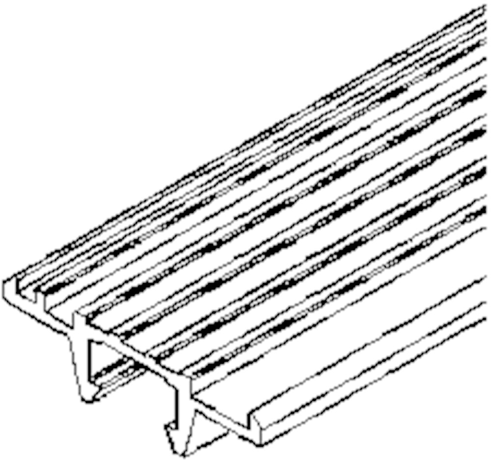 BASISRAIL HEFSCHUIF MACO 3MTR