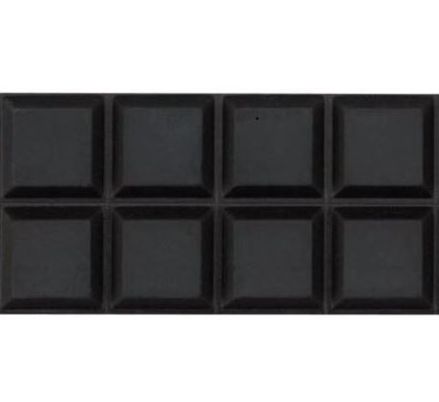 PLAKBUFFER ZELFKLEVEND ZWART 18X18X7,5MM KAART (8 STUKS)