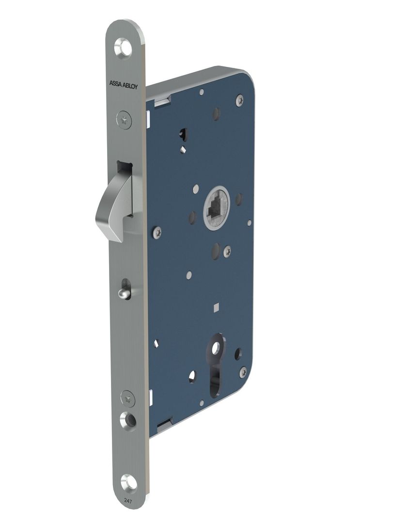 SCHUIFDEURSLOT LIPS RVS DM60 235X20MM 2477-17U20-60 PC72 EXCL.SLUITPLAAT
