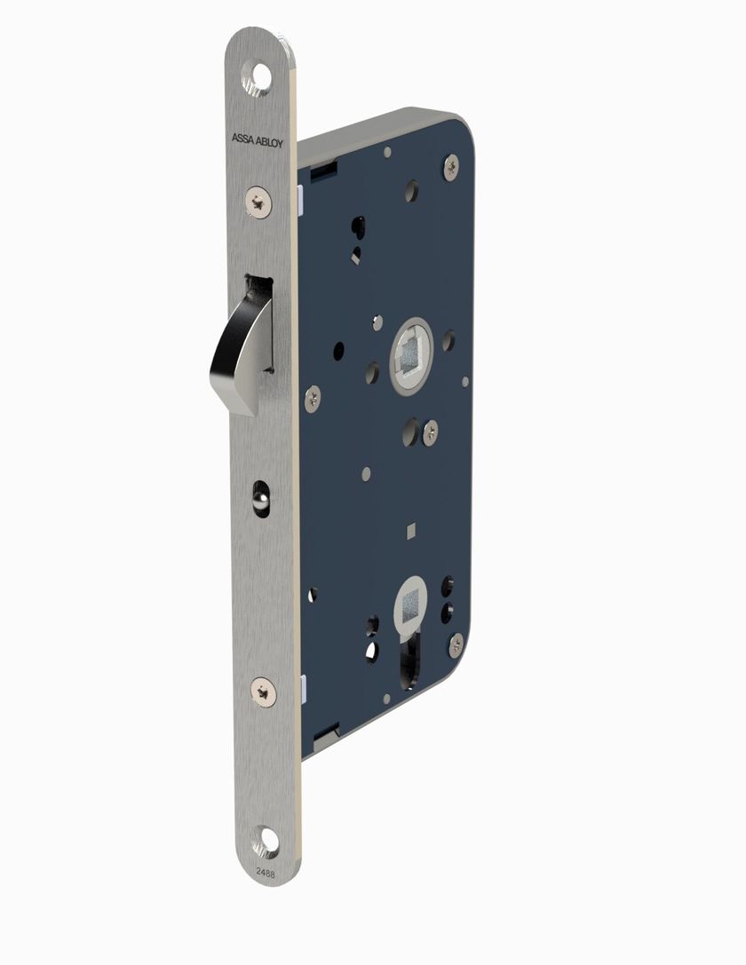 SCHUIFDEURSLOT LIPS RVS DM60 235X20MM 2488-17U20-60 WC72/8 EXCL.SLUITPLAAT