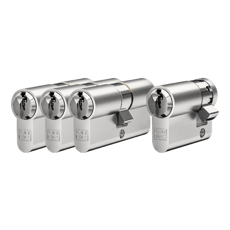 CILINDERSET WINKHAUS XR SKG** 3X DUBB.30/30 - 1X ENK.30/10 GS 12SL