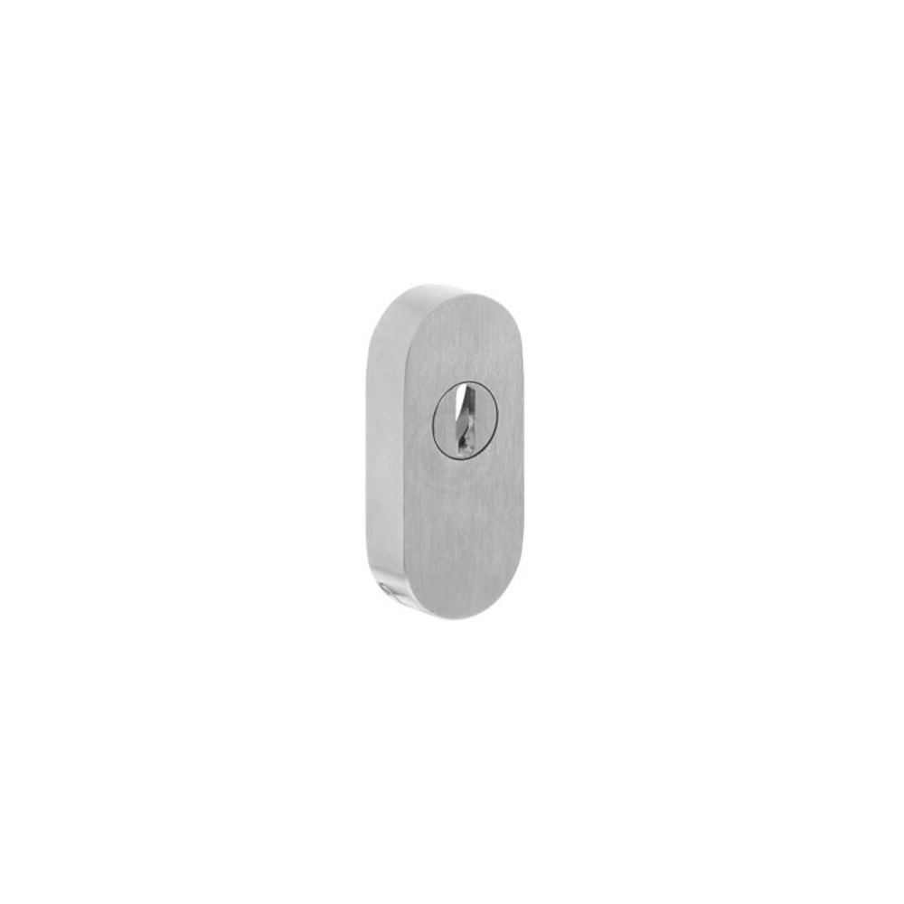 VH KERNTREKROZET SMAL OVAAL 73X33X15MM RVS SKG**