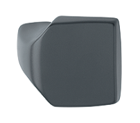 VASTE KNOP HOPPE TBV VH-SCHILD 61G/M12 ZWART