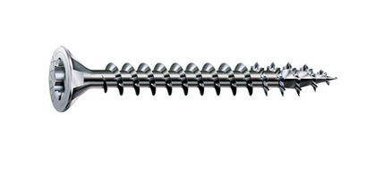 SPAANPLAATSCHROEF SPAX VERZINKT 4-CUT 4,0X50MM PLATKOP TORX20 VOLDRAAD