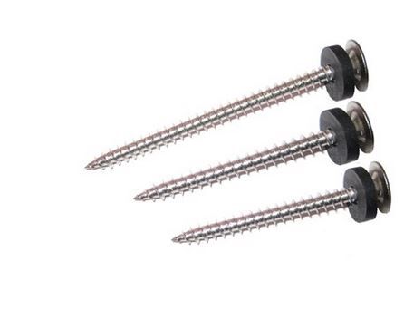 DAKPANSCHROEF RVS MET RVS EN EPDM RING 4,5X70MM TELLERKOP TORX20