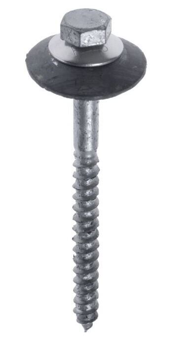 GOLFPLAATBOUT RVS-A2 + RING/LOOD/BITUMEN 7X130MM ZESKANTKOP SW-11 DEELDRAAD