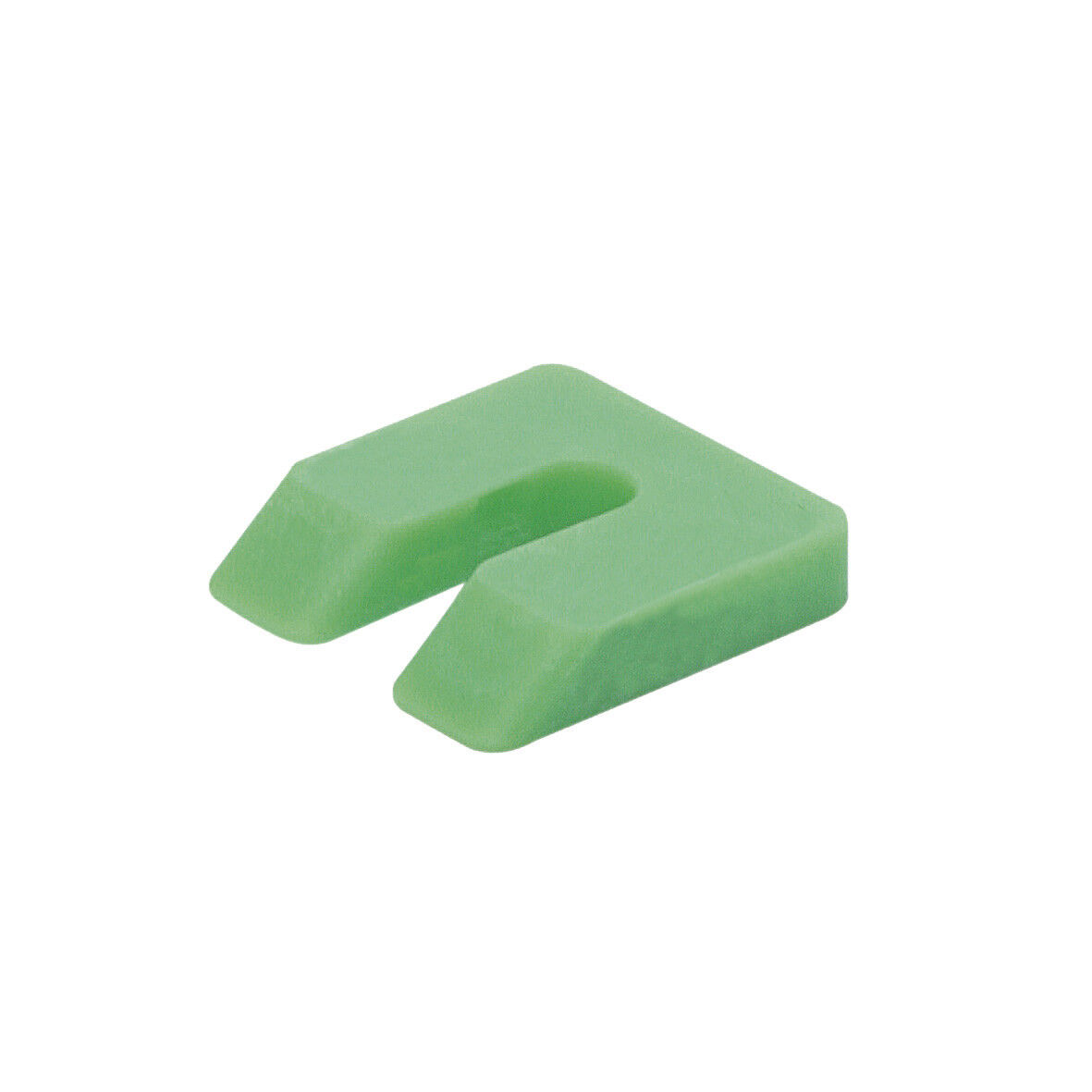UITVULPLAATJE KUNSTSTOF PP GROEN 10MM 50X50MM (DOOS 80 STUKS)