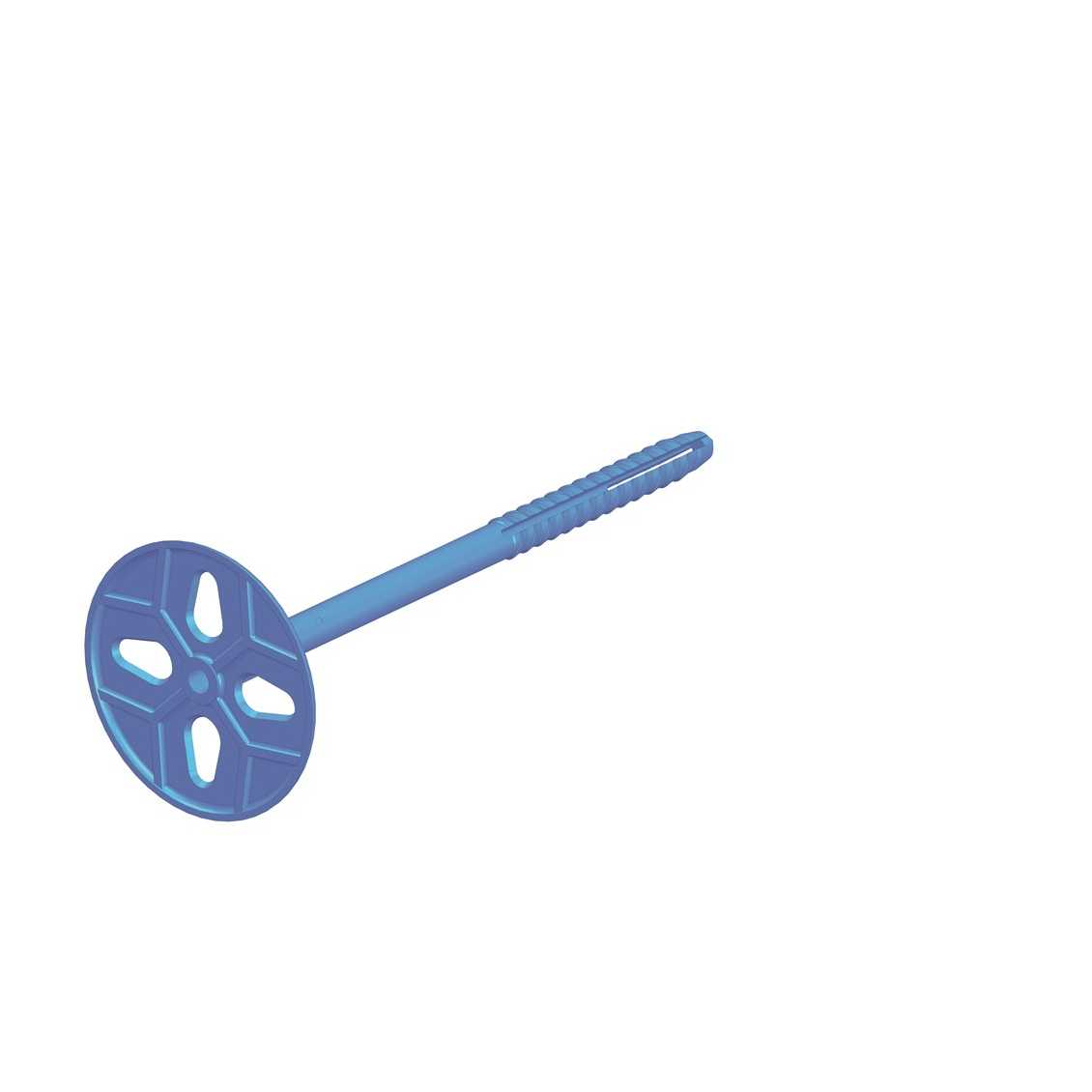 UNI-PERFOPLUG GB Ø8MMX160MM BLAUW ISOLATIEDIKTE 81-100MM HOLLEBOUW STEEN