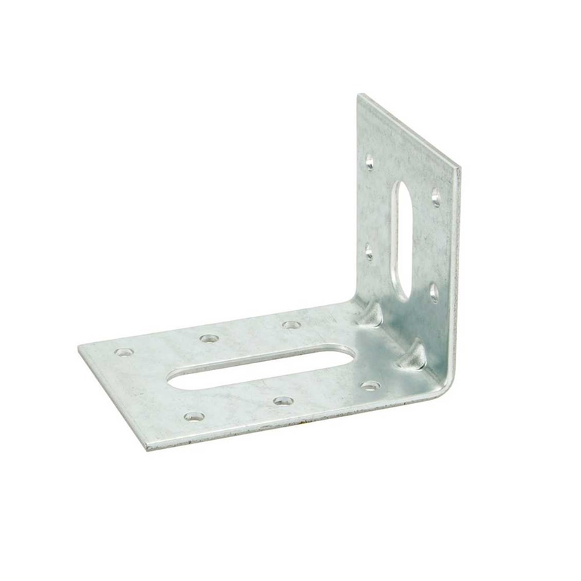 HOEKANKER GB MET RIL VERZINKT 60X80 - 60X2.5 MM - SLOBGAT 13 MM