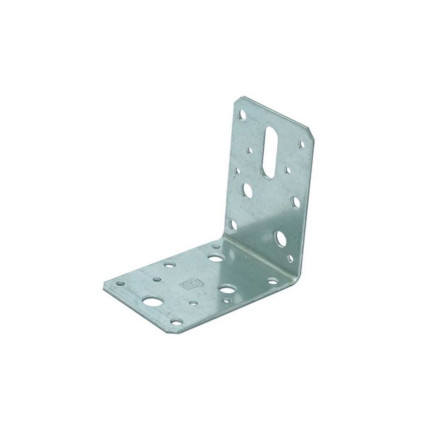 BOVENDORPELANKER GB SCHUIN 100° VERZINKT 90X90 - 60X2.5 MM