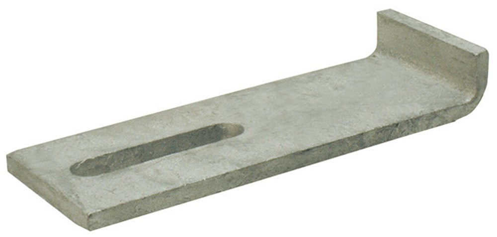 ELEMENTVERANKERING J-ANKER GB ELEK.VERZ. 25X170 - 60X8 MM SLOBGAT 65X13 MM