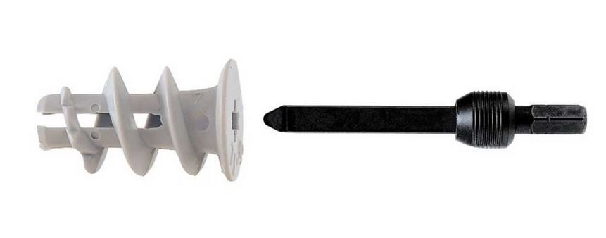 GIPSPLAATPLUG FISCHER GK NYLON