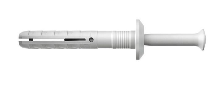NAGELPLUG FISCHER WIT N 5X50/25 S WS MET NAGELSCHROEF VERZONKEN KOP