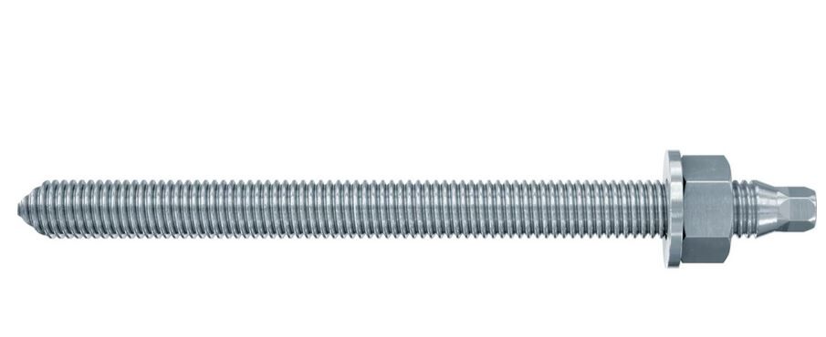 ANKERSTANG FISCHER RG M12 X 160MM VERZINKT 5.8 INCL.MOER-RING