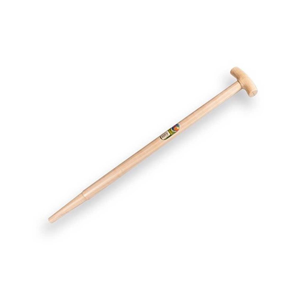 SPADESTEEL ATLAS RECHT LENGTE 75CM ESSENHOUT MET ENGELS MODEL KRUK