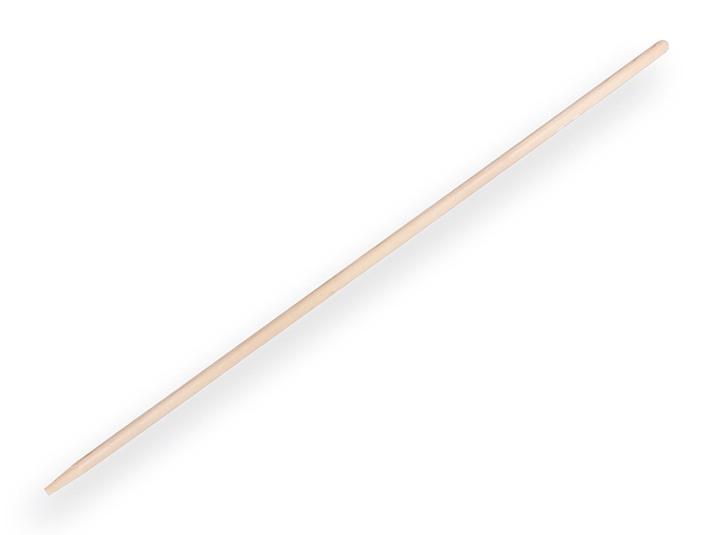 HARKSTEEL BEZEMSTEEL LENGTE 170CM DIAMETER 30MM ESSENHOUT
