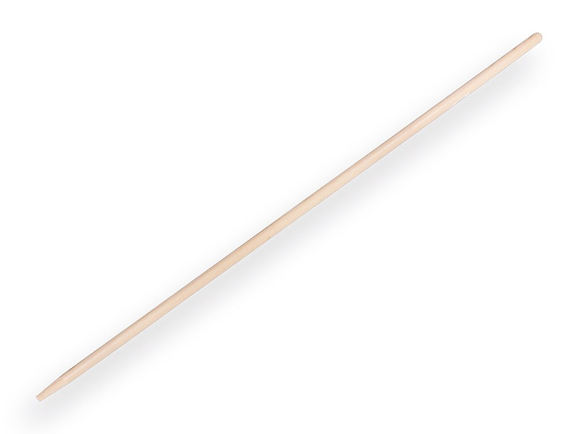 HARKSTEEL BEZEMSTEEL LENGTE 170CM DIAMETER 30MM ESSENHOUT
