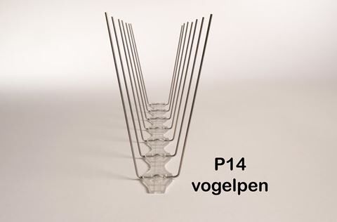 VOGELAFSCHRIKSYSTEEM BIRDEX LENGTE 333MM HOOGTE PINNEN 115MM