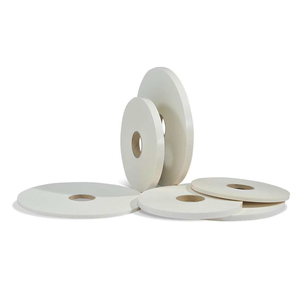 KRUISROEDEN TAPE WIT DUBBELZIJDIG SCHUIMSTOF 19MMX66MTR