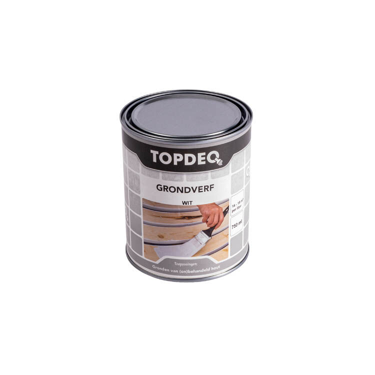 GRONDVERF ALKYD TOPDEQ BLIK 750ML WIT