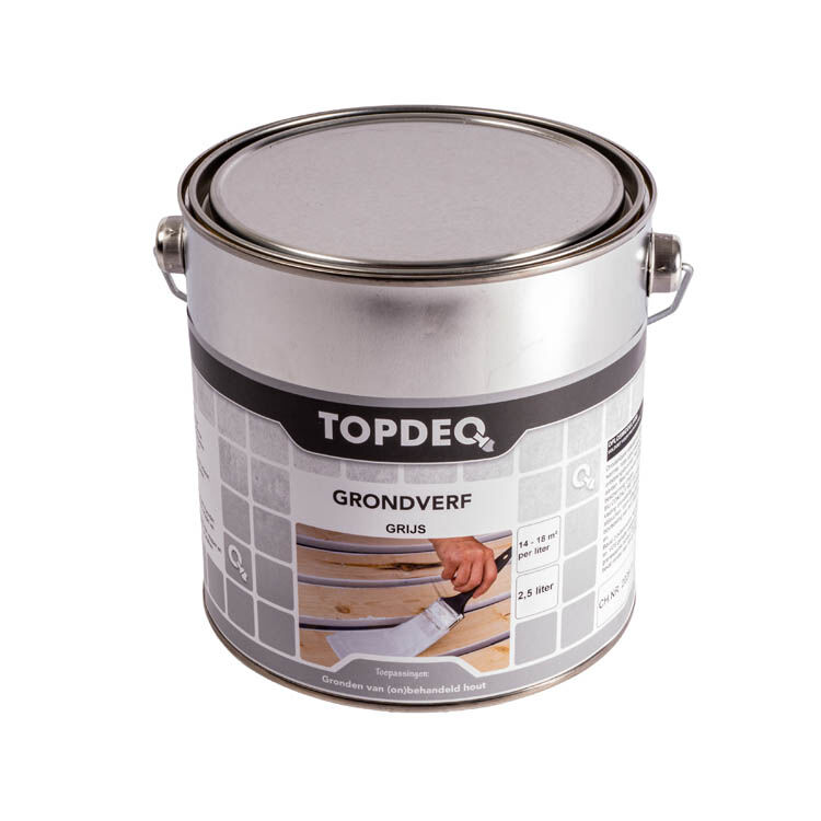 GRONDVERF ALKYD TOPDEQ BLIK 2,5LTR GRIJS