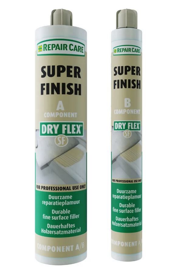 REPARATIEPLAMUUR DRYFLEX SF REPAIR CARE KOKER COMP A 200ML + COMP B 100ML