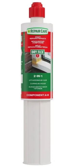HOUTREPARATIEPASTA DRYFLEX 1 REPAIR CARE KOKER 2-IN-1 150ML