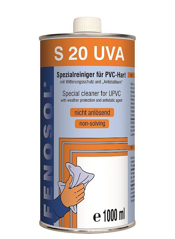 KUNSTSTOF REINIGER FENOSOL S 20 UVA 1LTR TBV FOLIE PMMA