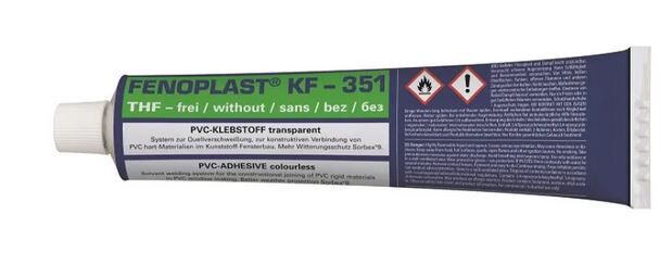 PVC LIJM FENOPLAST KF-351 THF VRIJ TUBE 200ML INCL. TRECHTERDOPJE