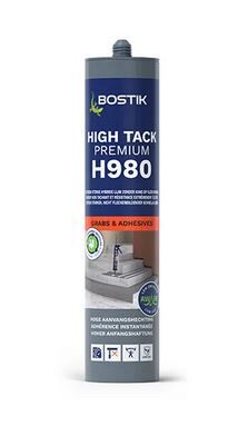 MONTAGELIJM HIGH TACK H980 PREM. BOSTIK KOKER ZWART 290ML