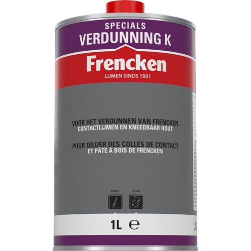 VERDUNNER K FRENCKEN  1LTR TEN BEHOEVE VAN CONTACTLIJM