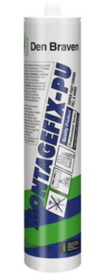 MONTAGELIJM MONTAGEFIX-PU ZWALUW KOKER BEIGE 310ML