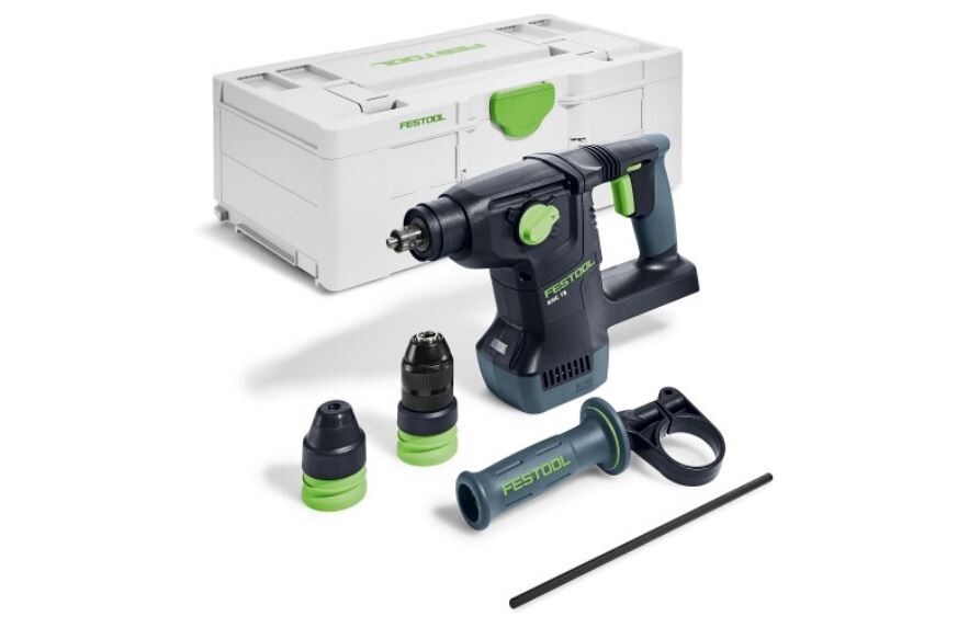 COMBIHAMER FESTOOL KHC 18 EB-BASIC 18V ZONDER ACCU/LADER+ACC IN SYS3 L 187