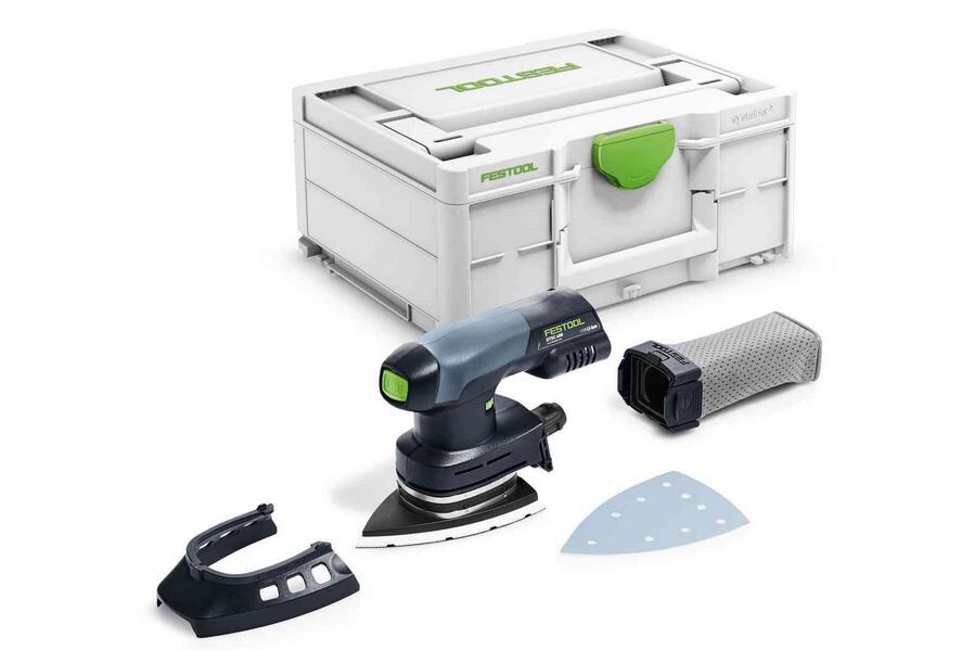 DELTASCHUURMACH FESTOOL DTSC 400-BASIC 18V+PROTECTOR+STOFOPVANGZ+ACC SYS3 M187