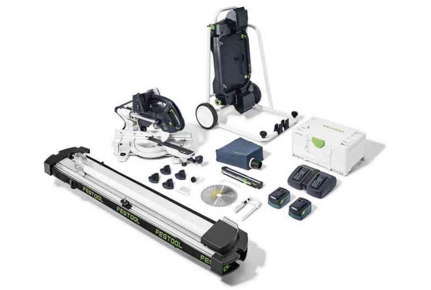 ACCU-AFKORTZAAG 216MM FESTOOL KSC 60 EB 5,0 I-UG-SET 2X18V