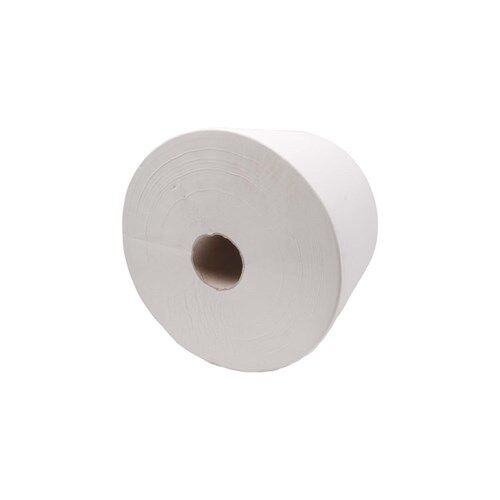 POETSPAPIER PRIMP MAXIROL 1-LAAGS WIT LENGTE 950MTR BREEDTE 240MM