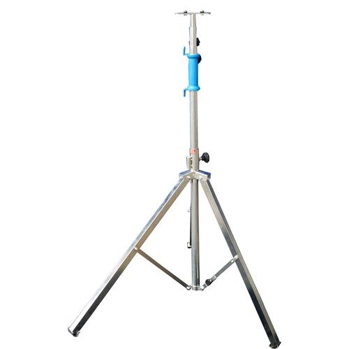 STATIEF TSK-3H EUROLUX TBV BOUWLAMP DRIEPOOT 3-DELIG + WATERPAS 1300-3200MM