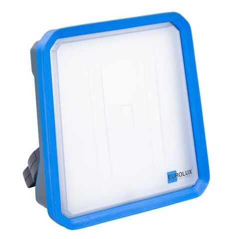 BOUWLAMP EUROLUX LED GLADIATOR II 230V+ 3 SCHUKO CONTACTDOZEN+5 MTR KABEL