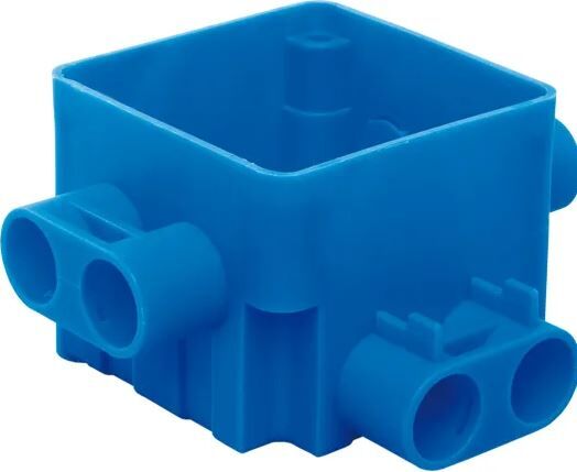 CENTRAALDOOS ABB HAFOBOX 165A VIERKANT BLAUW ONGELIJKE INVOER 8X16MM 5/8" IP00