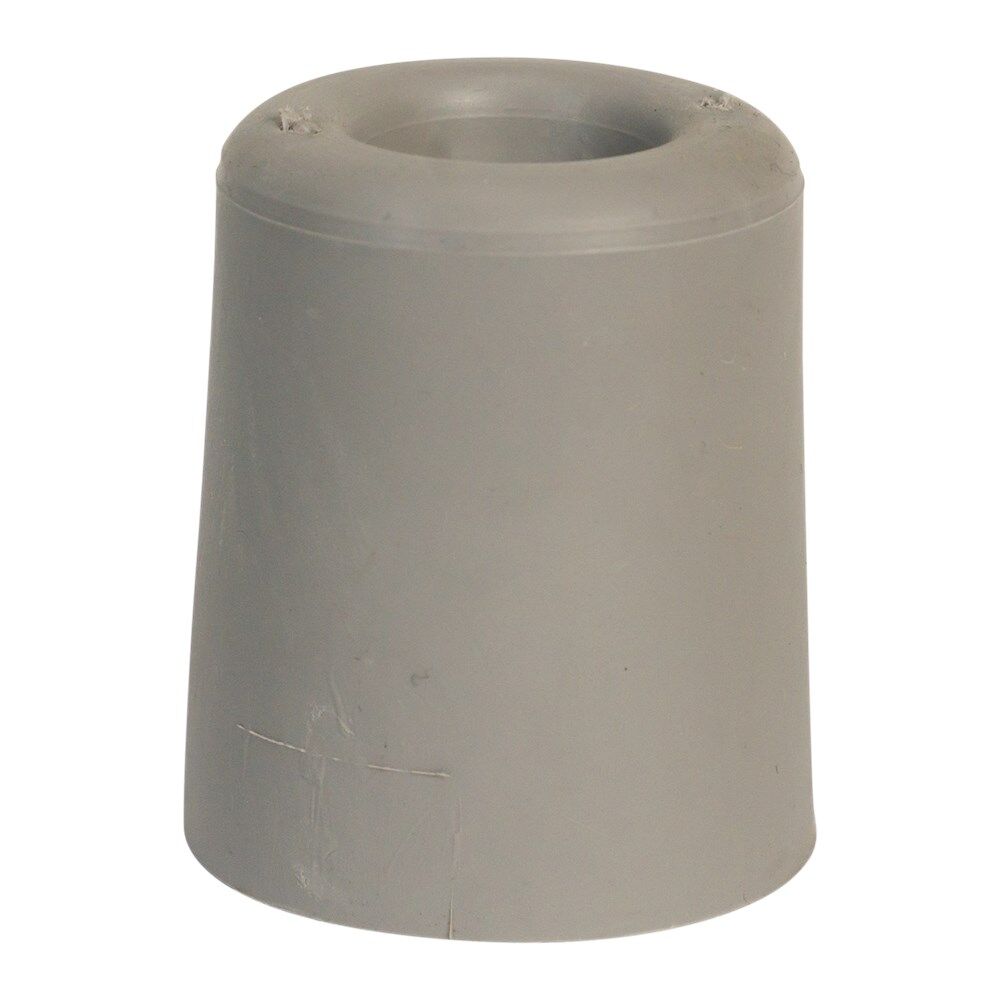 DEURBUFFER GRIPLINE RUBBER GRIJS CONISCH HOOGTE 35MM DIAMETER BODEM 30MM