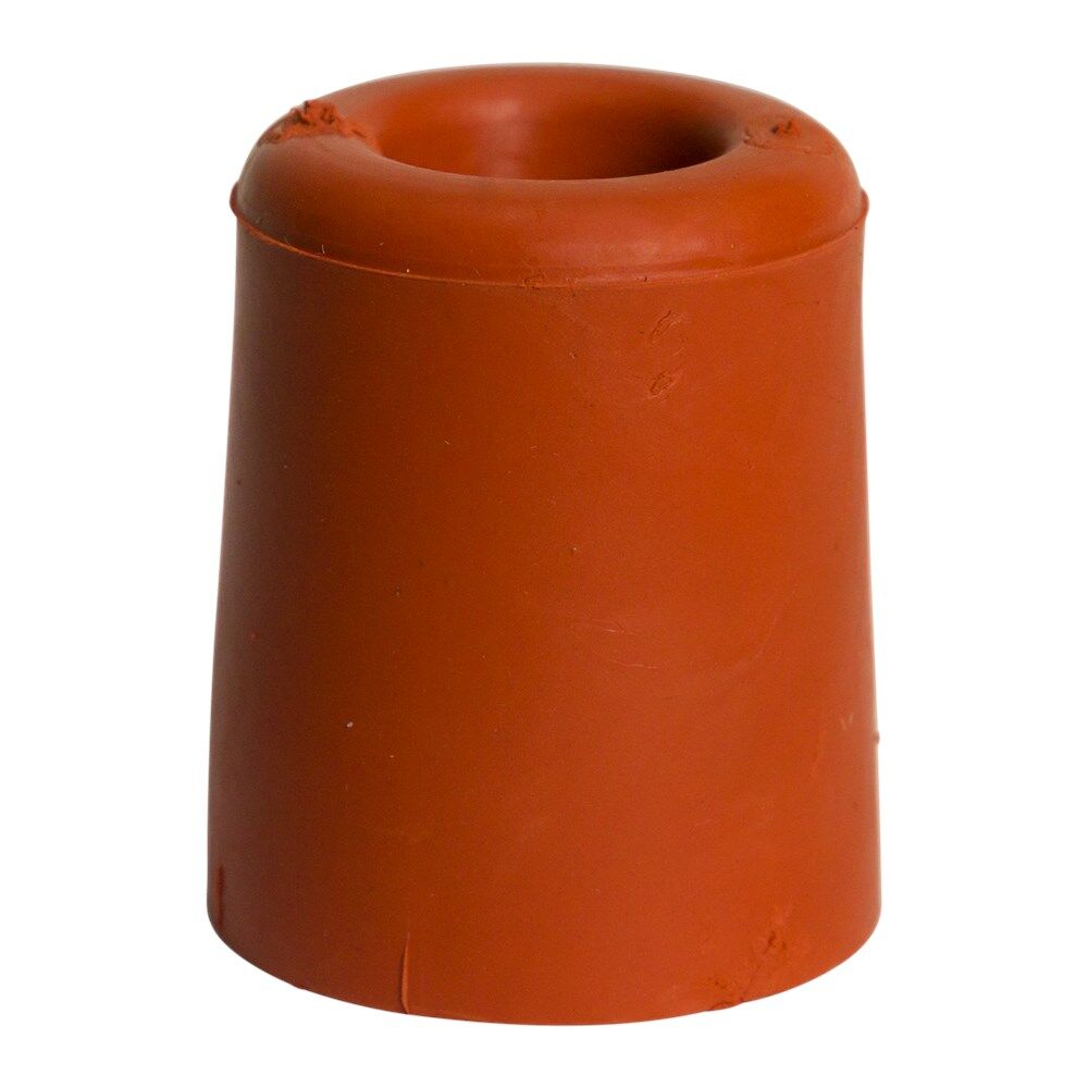 DEURBUFFER GRIPLINE RUBBER ROOD CONISCH HOOGTE 35MM DIAMETER BODEM 30MM