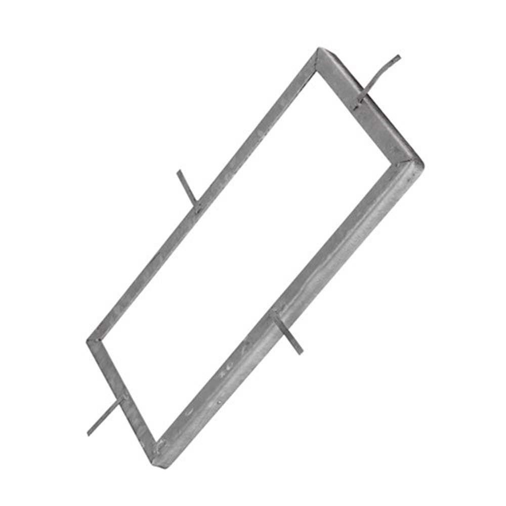 INLEGRAND VERZINKT BAZO 810X610MM HOEKLIJN 30X30MM DIKTE 2,5MM