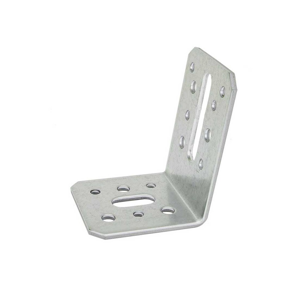BOVENDORPELANKER GB SCHUIN 100° VERZINKT 75X100 - 70X4 MM