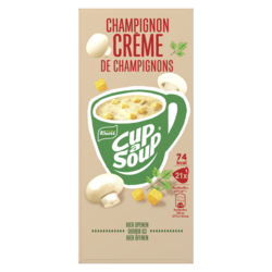 SOEP CUP-A-SOUP CHAMPIGNON 1 DOOS BEVAT 21 ZAKJES VAN 175ML