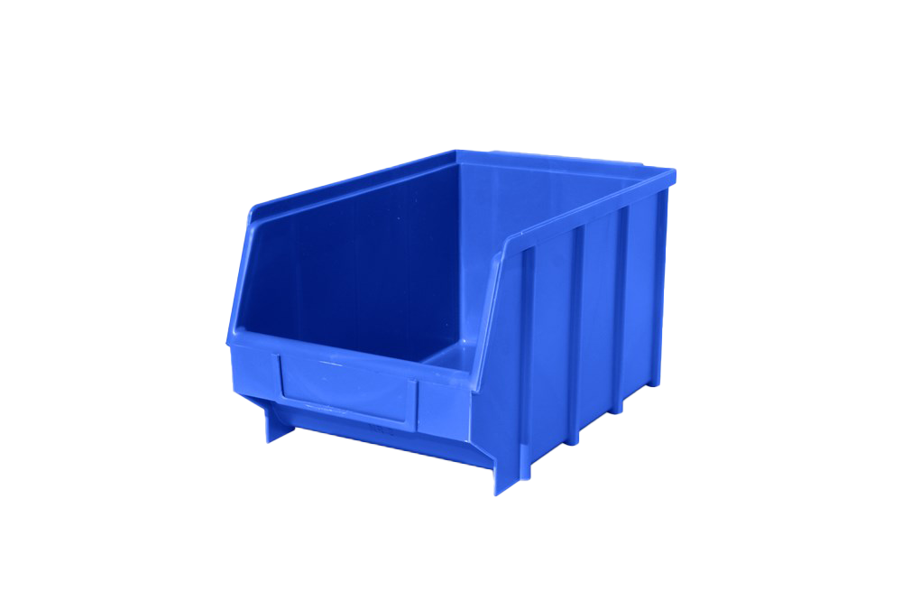 STAPELBAK HACEKA KUNSTSTOF P1 160X95X75 MM BLAUW