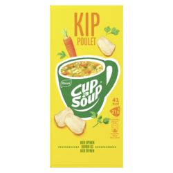 SOEP CUP-A-SOUP KIP 1 DOOS BEVAT 21 ZAKJES VAN 175ML