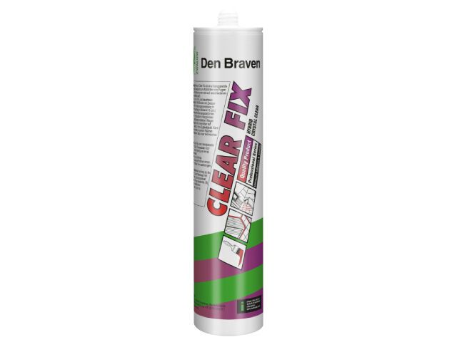MONTAGELIJM CLEARFIX ZWALUW KOKER TRANSPARANT 290ML